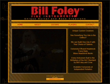 Tablet Screenshot of billfoleyfineinstruments.com